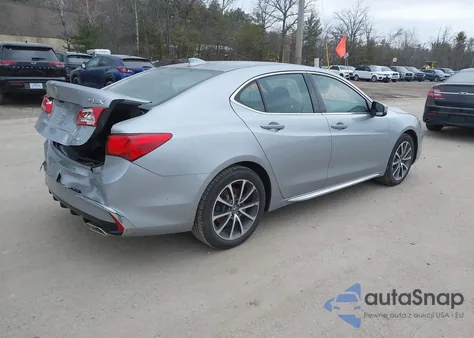 2018 Acura Tlx Tech Pkg from USA, damaged, VIN 19UUB3F50JA001761